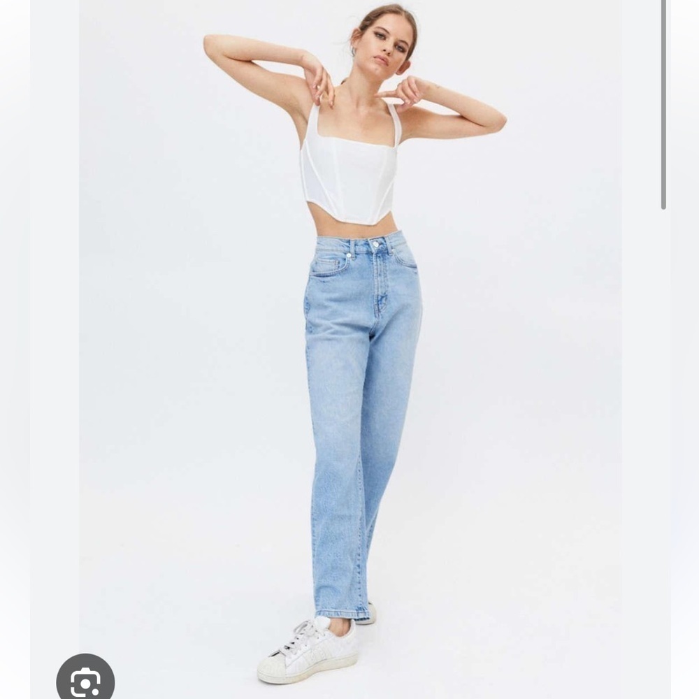 BDG Light Blue Straight Leg Jeans
